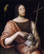 Portrait of Francois I as St John the Baptist